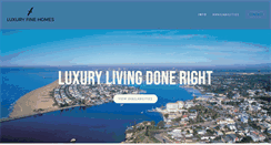 Desktop Screenshot of luxuryfinehomes.com